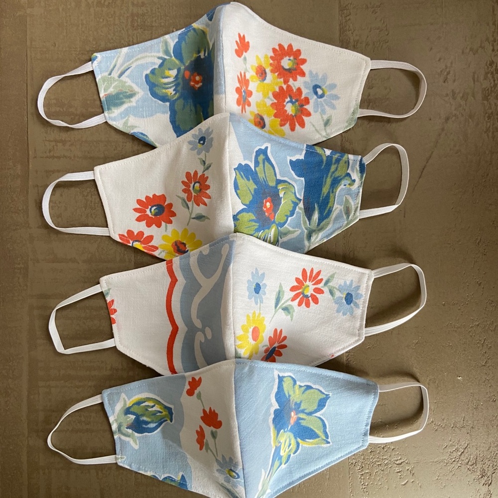 VINTAGE Fabric Face Mask